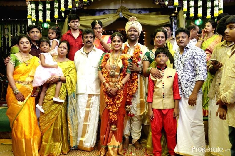 keerthi and santhanu marriage photos