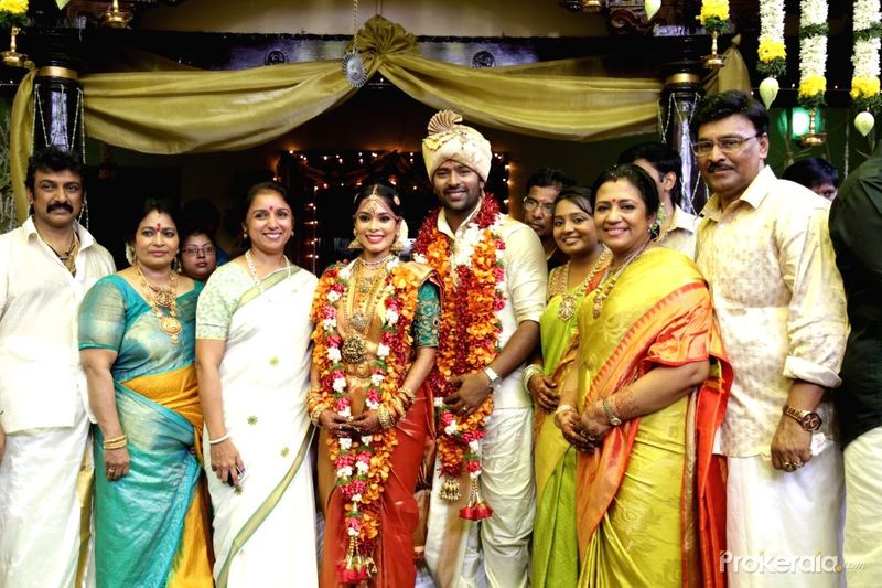 keerthi and santhanu marriage photos