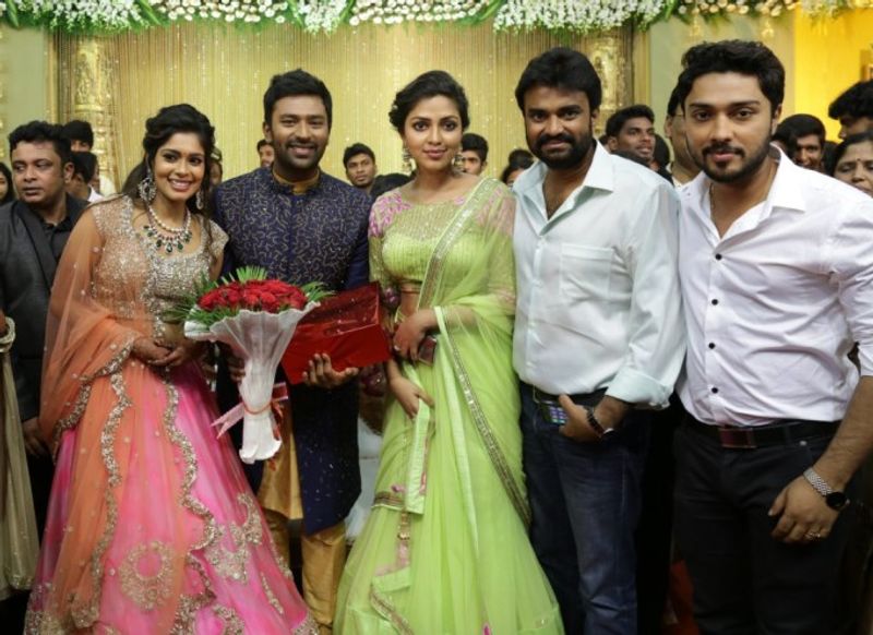 keerthi and santhanu marriage photos