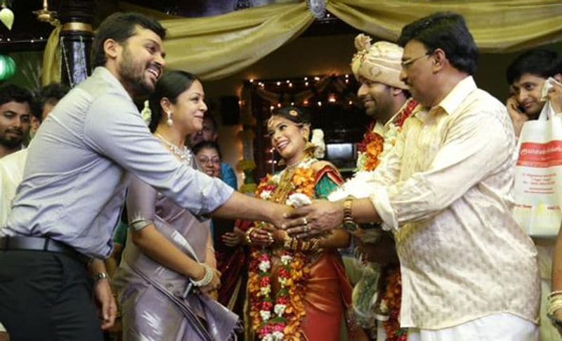 keerthi and santhanu marriage photos