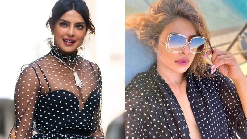 After Seeing Anushka Sharma in black polka dress people says next pregnancy will be of Priyanka Chopra BRd
