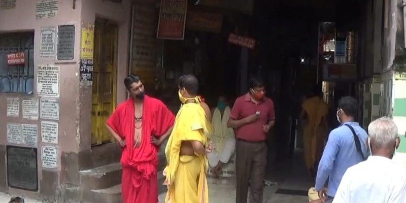 Tarkeshwar temple opens amid Corona panic BTG