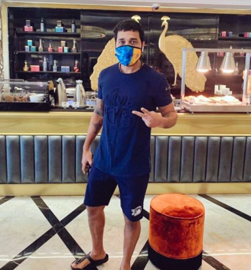 Finally MS Dhoni's Chennai Super Kings start their practice session ahead of IPL 2020 spb
