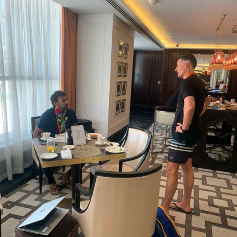Finally MS Dhoni's Chennai Super Kings start their practice session ahead of IPL 2020 spb