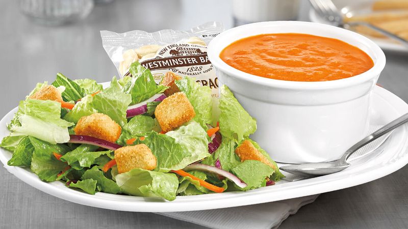 Have soup or salad: Have soups and salads before a meal to keep you satiated. But the soups and salads should be prepared without cream and mayonnaise. A healthy salad will reduce your cravings.
