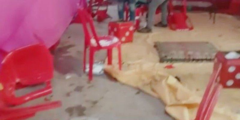 CPM party office allegedly ransacked during a blood donationa camp i Howrah BTG