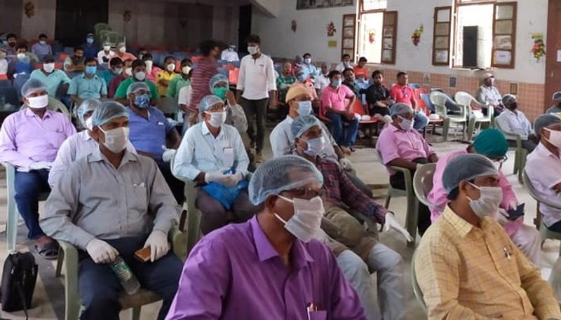 Teachers felicitated in teachers day by wearing ppe kit in Midnapore BTD