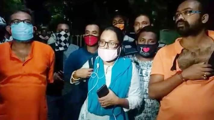 BJP workers allegedly attacked by TMC at Kolkata BTD BJP workers allegedly attacked by TMC at Kolkata BTD