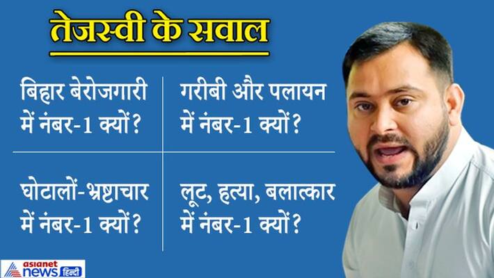 Tejashwi Yadav dream for future in Bihar polls asked questions to CM Nitish kumar Tejashwi Yadav dream for future in Bihar polls asked questions to CM Nitish kumar