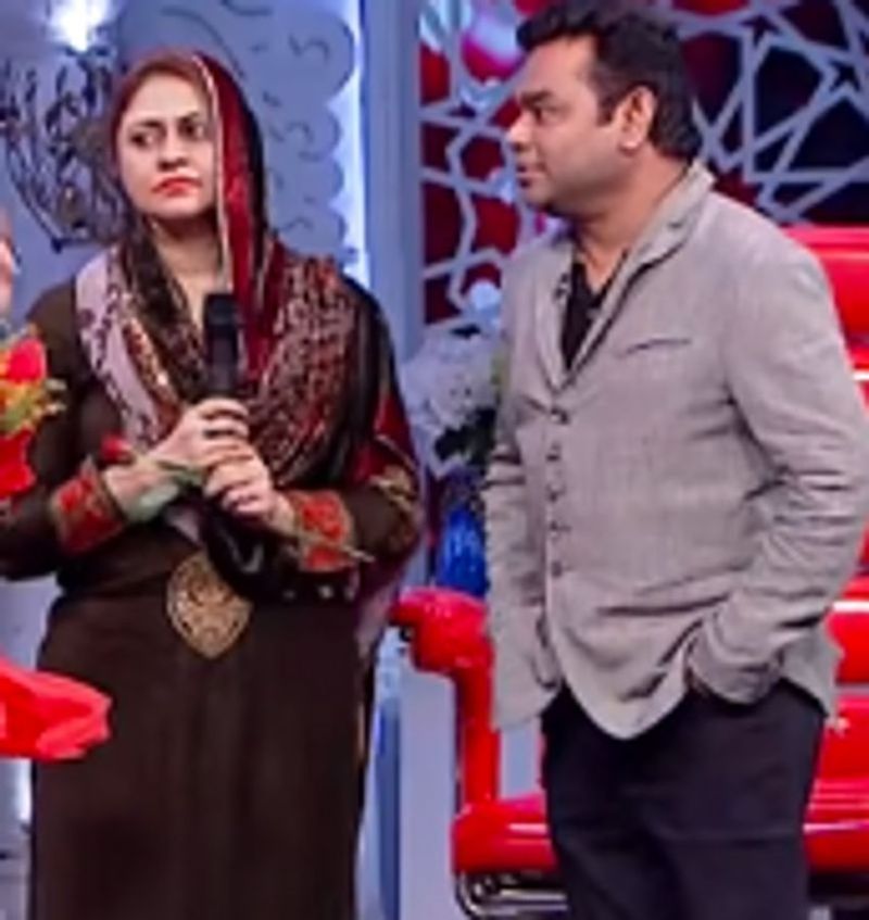 AR Rahman to stop wife from dancing in a TV show