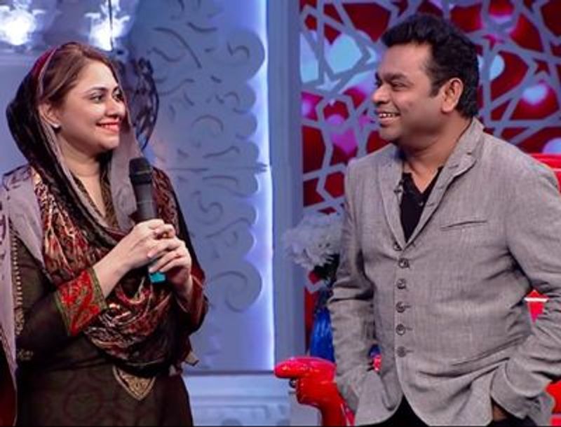 AR Rahman to stop wife from dancing in a TV show