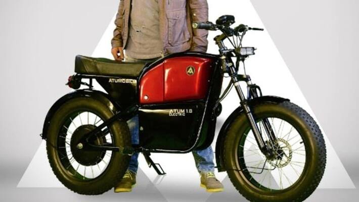 Hyderabad based Automobile startup company set to launch atum 1.0 electric bike Hyderabad based Automobile startup company set to launch atum 1.0 electric bike