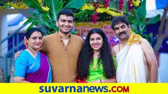 Kannada Sundar raj and veena sundar house warming photo Kannada Sundar raj and veena sundar house warming photo