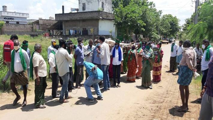 amaravathi farmers and peples serious on minister kodali nani amaravathi farmers and peples serious on minister kodali nani