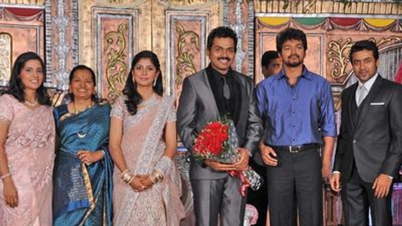 కార్తీ - రంజనీల వివాహ వేడుక
