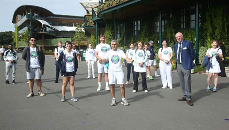 Covid heroes invited play Wimbledon tennis courts London thanks key workers apc