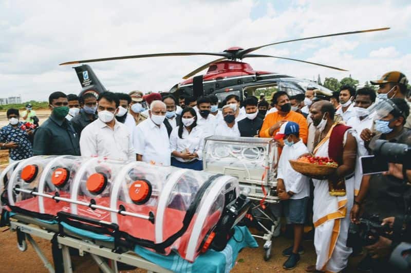 Bengaluru gets first air ambulance with COVID-19 pod -ymn