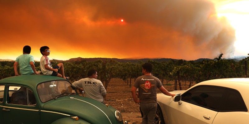 california wildfire was triaged explosive at a party burned 2 million acres area bsm