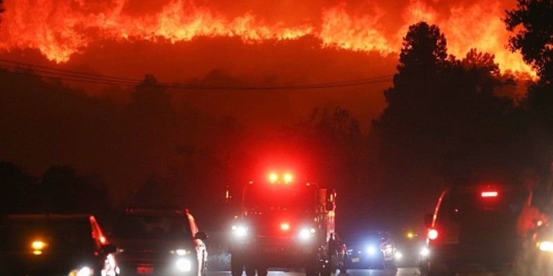 california wildfire was triaged explosive at a party burned 2 million acres area bsm