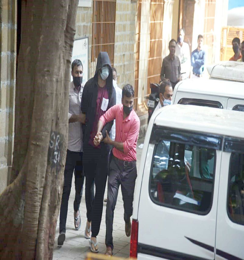 The images of Rhea Chakraborty just after the arrest by NCB