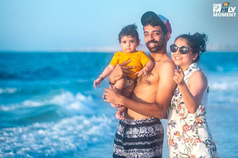 Before start IPL 2020 Mumbai Indians players spend times in sea beach with family spb