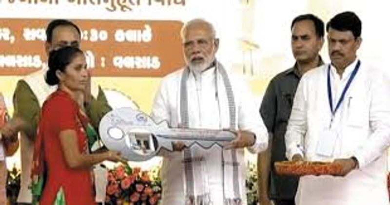 Pradhan Mantri Awas Yojana aims at empowering poor and end poverty says PM Narendra Modi BSS