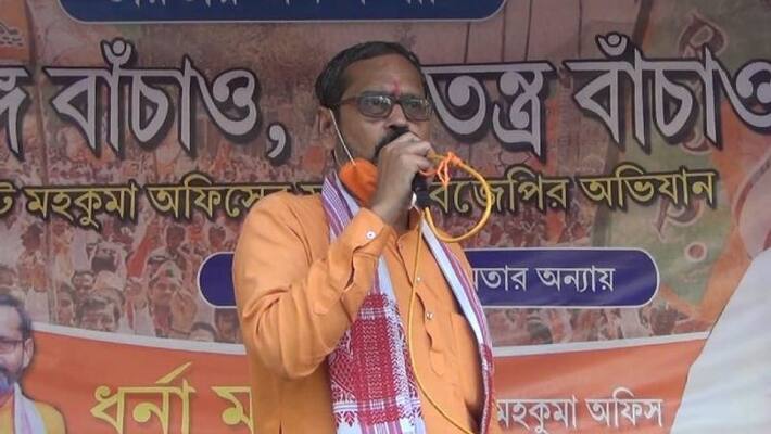 Police files non bailable case against BJP leaders in Birbhum BTG Police files non bailable case against BJP leaders in Birbhum BTG