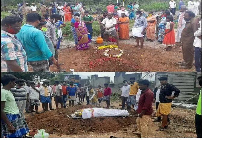 Dalit body buried in ancient cemetery
