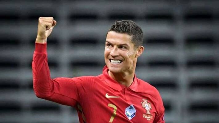 Cristiano Ronaldo scores 100th international goal for Portugal Cristiano Ronaldo scores 100th international goal for Portugal