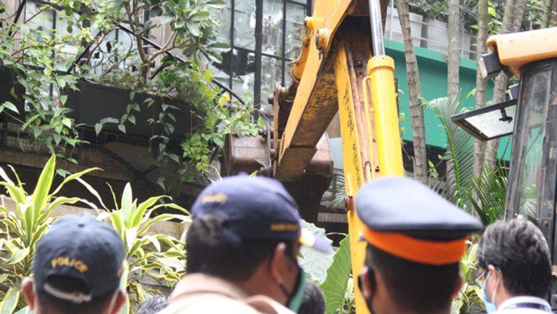 Shiv Sena tries to demolish Rs 48 crore building of Kangana Ranaut
