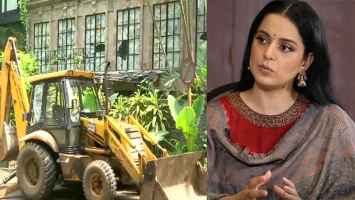 kangana ranaut tweet again goes viral on demolishing her bandra office BJC kangana ranaut tweet again goes viral on demolishing her bandra office BJC