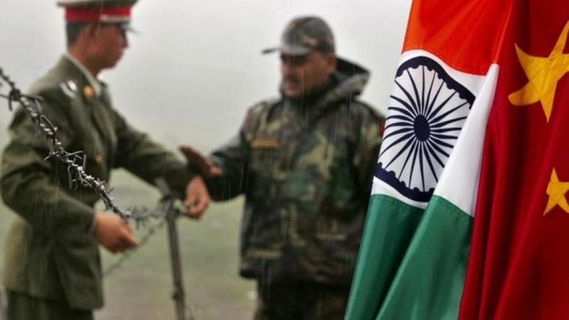 Photograph reveals Chinese soldiers armed with Spears, rod and clubs at India border