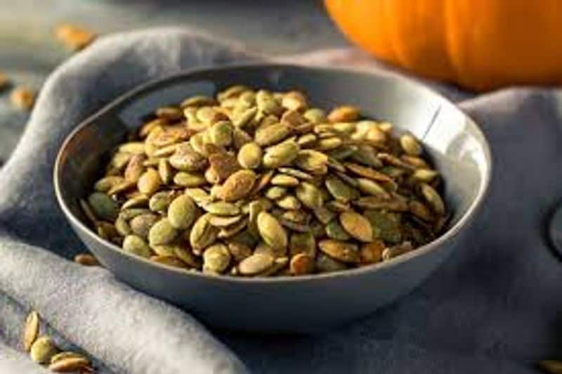 Pumpkin seeds: To all the men out there, this one's especially for you! Pumpkin seeds are loaded with libido vitamins that are quite essential in sperm production in men. It is also an excellent source of Zinc which plays a natural role in a man's sex drive as its deficiency can lead to low testosterone. So all you've got to do is to roast those seeds and include them in your diet.