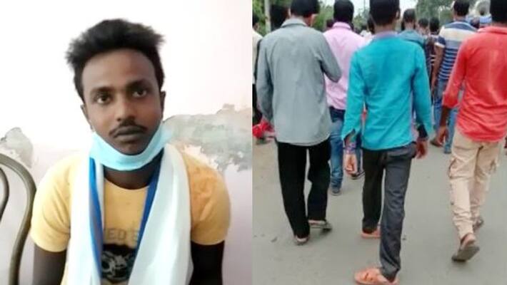 Saukat Ali walks 6 kilometer with disability got felicitated by TMC BTD Saukat Ali walks 6 kilometer with disability got felicitated by TMC BTD