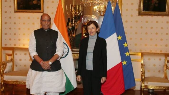 India France defence ministers meet at delhi India France defence ministers meet at delhi