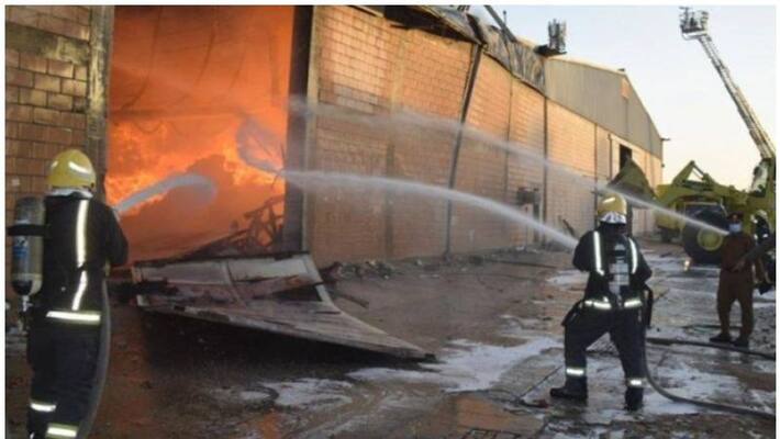 blaze reported in a warehouse in riyadh saudi arabia blaze reported in a warehouse in riyadh saudi arabia
