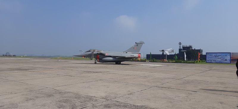 Rafale added to the Golden Arrows Rafale Air Force with Sarva Dharma Pooja