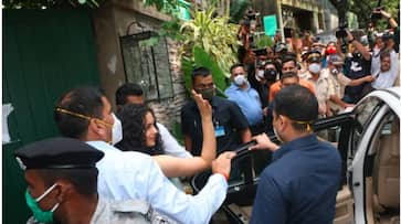 Indignant Kangana visits her demolished office while Sanjay Raut prefers to wash his hands of incident