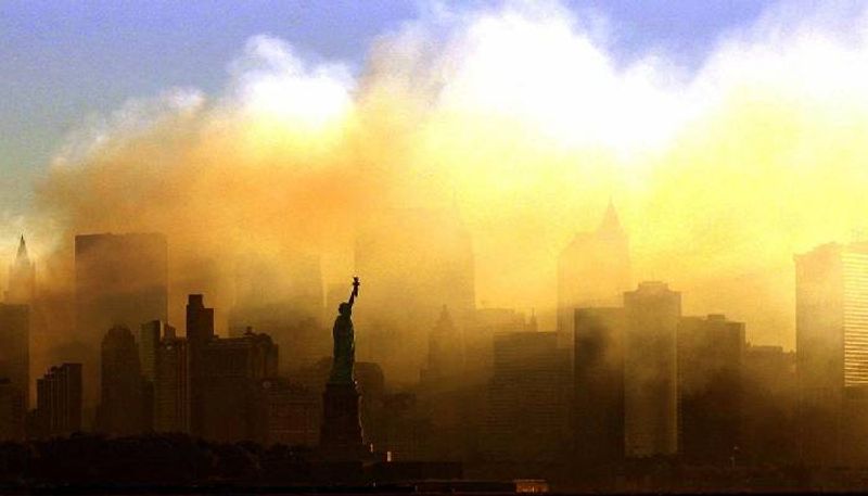 world trade center attack images