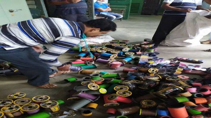 Dangerous Chinese nylon chord factory found at Hooghly ASB Dangerous Chinese nylon chord factory found at Hooghly ASB