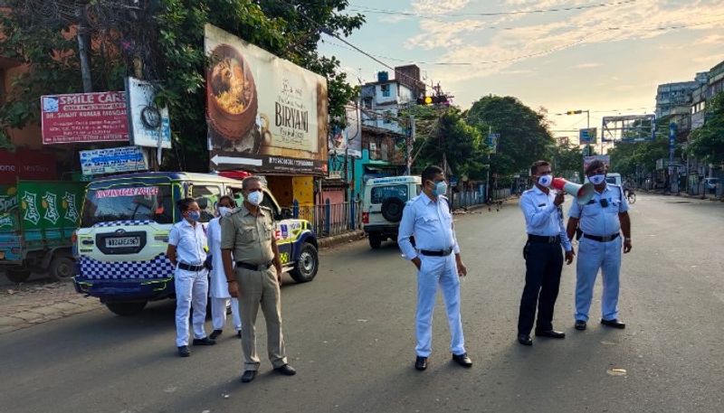 Police have started strict vigilance in Kolkata and West Bengal RTB