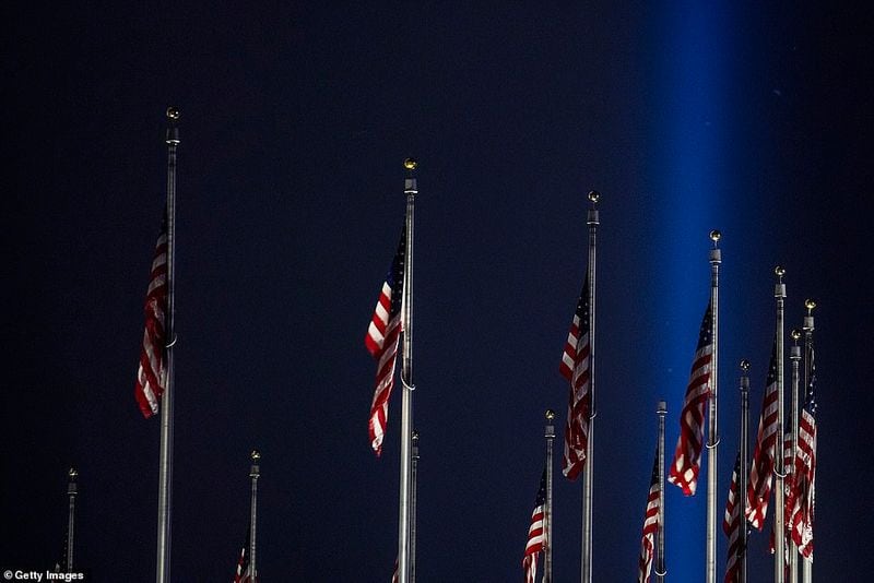 lights shone America despite corona virus restrictions