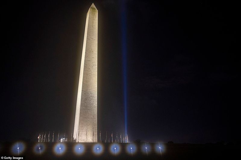 lights shone America despite corona virus restrictions