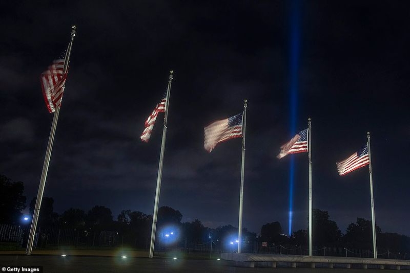 lights shone America despite corona virus restrictions