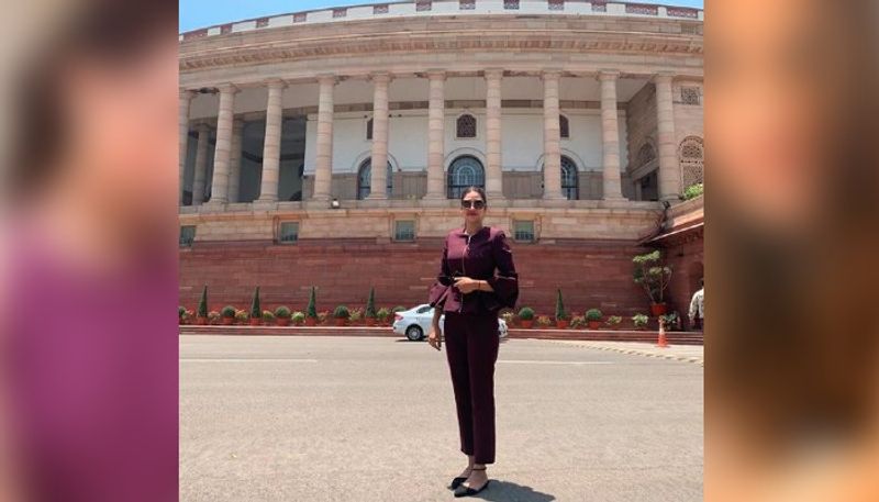 When Mimi Chakraborty and Nusrat Jahan was criticized for their attire during their first visit to Parliament ADB