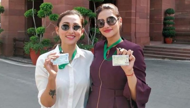 When Mimi Chakraborty and Nusrat Jahan was criticized for their attire during their first visit to Parliament ADB