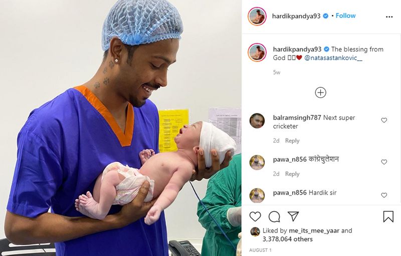 IPL 2020 Natasa Stankovic shares throwback photo with Hardik Pandya