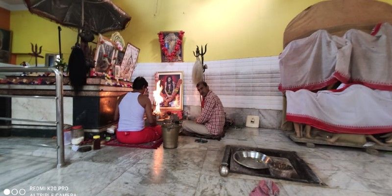 Durga Pujo starts in Kashipur Rajbari at Purulia BTG