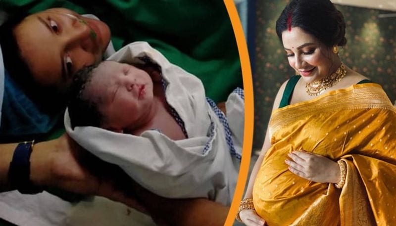 Popular Tollywood couple Subhashree Ganguly and Raj Chakrabortys son get fanpage-dbr