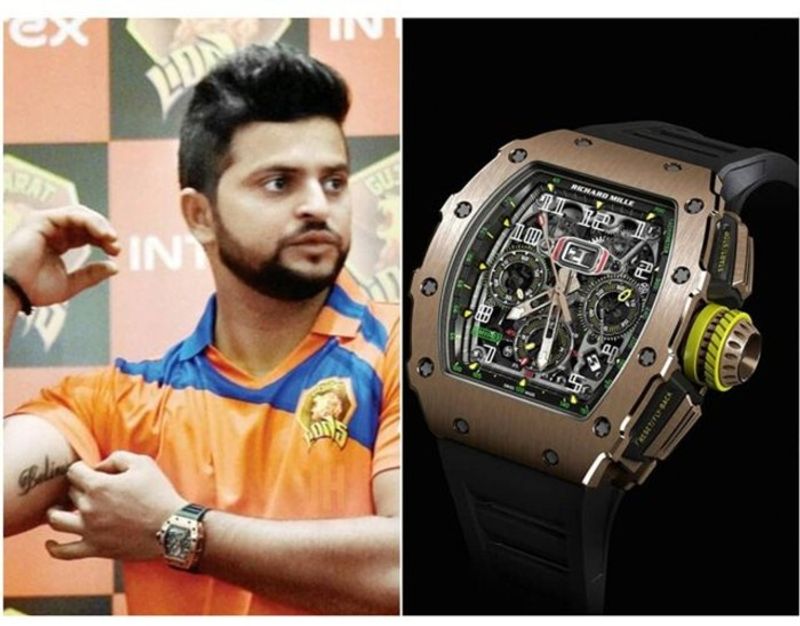 Indian cricketers with most expensive watches